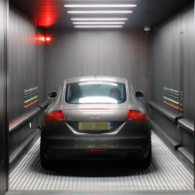 Elevador auto del estacionamiento del cargo del estacionamiento del elevador de la carga 3000 que construye